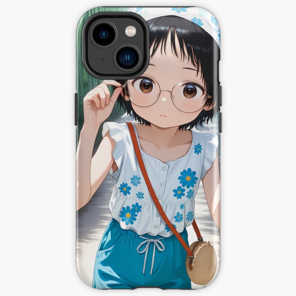 Shizuka Kuze Bamboo Forest Walk Takopi Original Sin Anime Girl Iphone Case