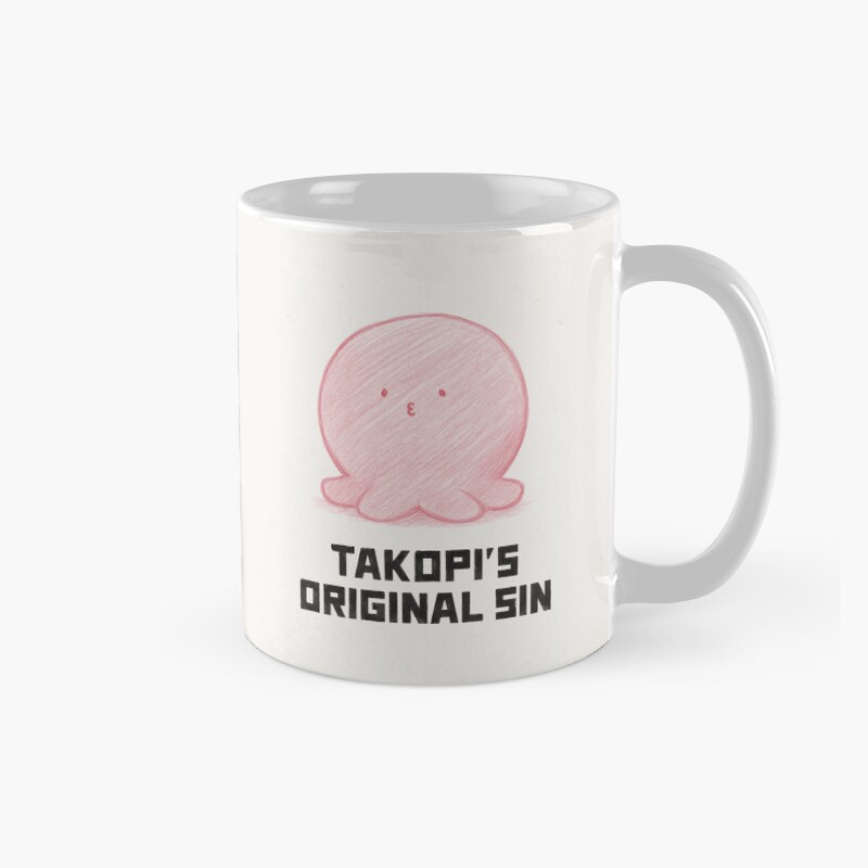 Takopi S Original Sin Minimalistic Art Mug