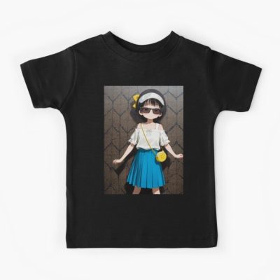 Shizuka Kuze Anime Girl Fashion Kids T-shirt