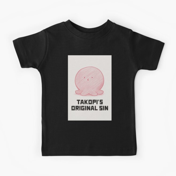Minimalist Takopi’s Original Sin Kids T-shirt - Image 4