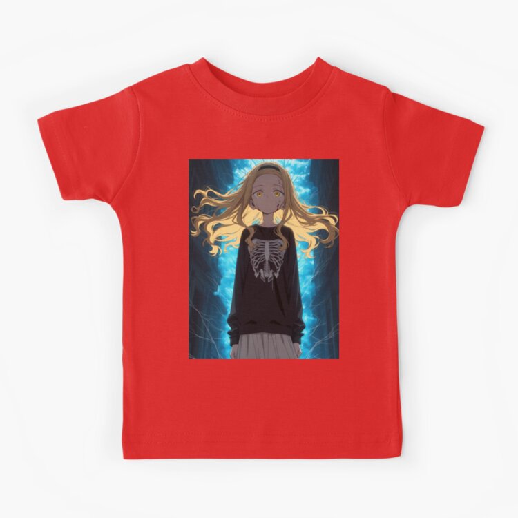 Marina Kirarazaka: Dark Fantasy Waifu Kids T-shirt - Image 6