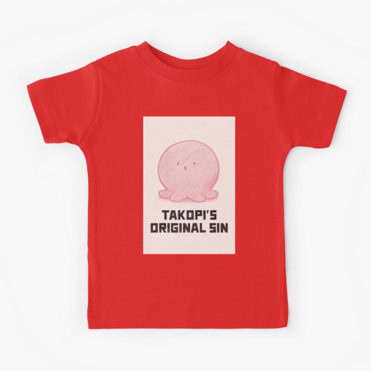 Minimalist Takopi’s Original Sin Kids T-shirt - Image 6