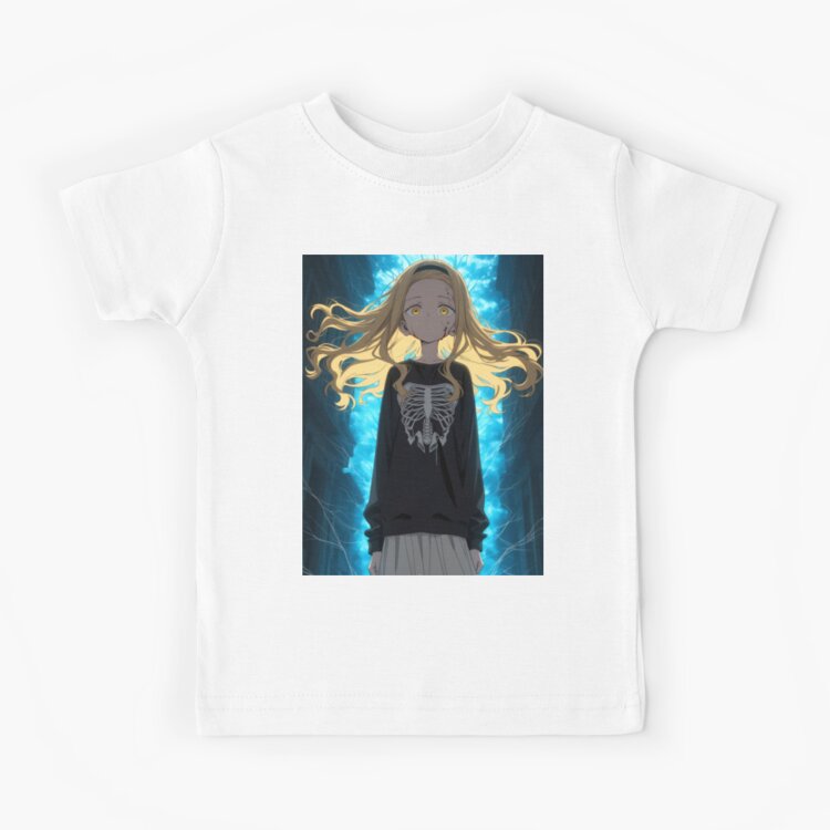 Marina Kirarazaka: Dark Fantasy Waifu Kids T-shirt - Image 4