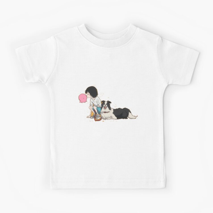 Shizuka Plays With Takopi & Chappy Kids T-shirt