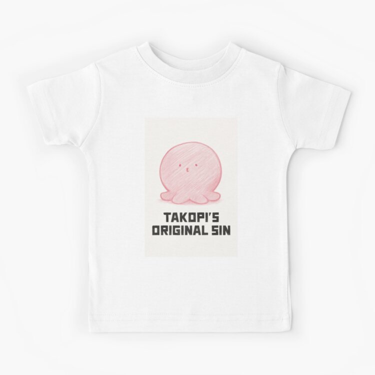 Minimalist Takopi’s Original Sin Kids T-shirt