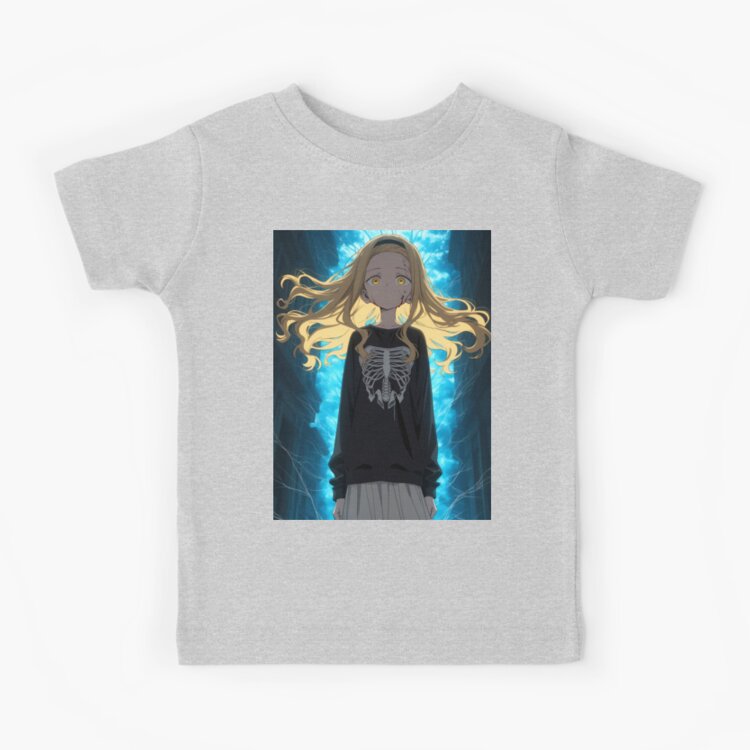 Marina Kirarazaka: Dark Fantasy Waifu Kids T-shirt - Image 5