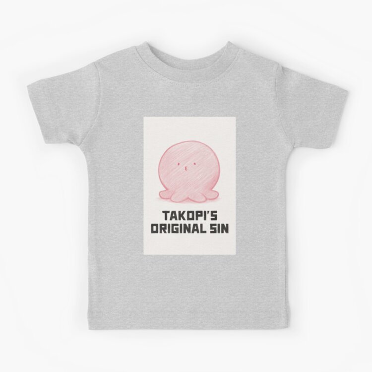 Minimalist Takopi’s Original Sin Kids T-shirt - Image 5