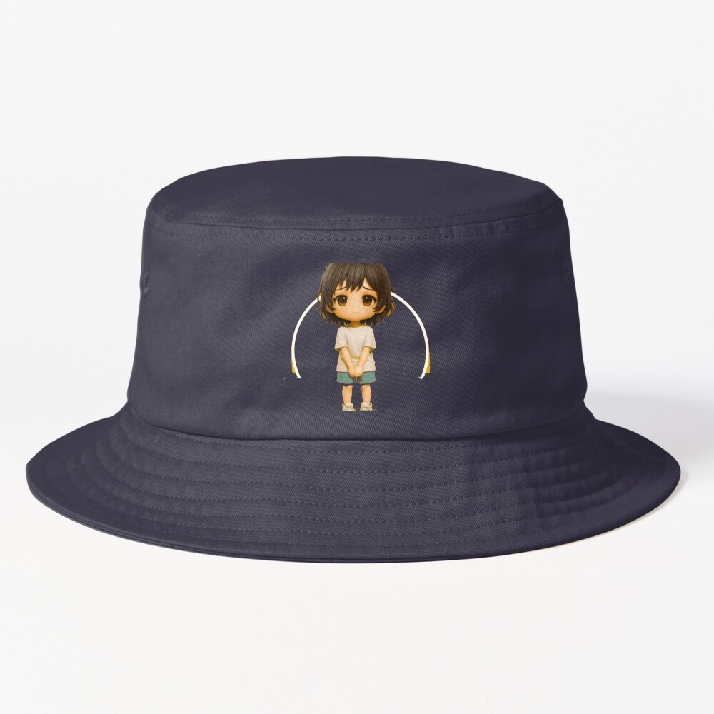 Takopi'S Original Sin Shizuka Kuze Anime Girl Bucket Hat