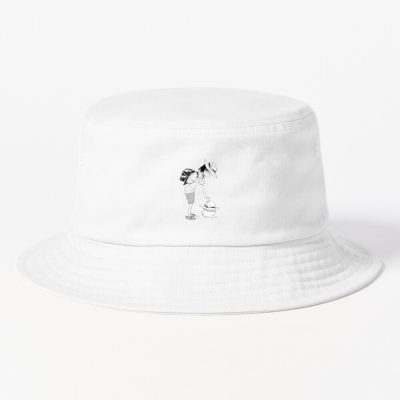 Shizuka Kuze Hold Takopi With Summer Hat Bucket Hat