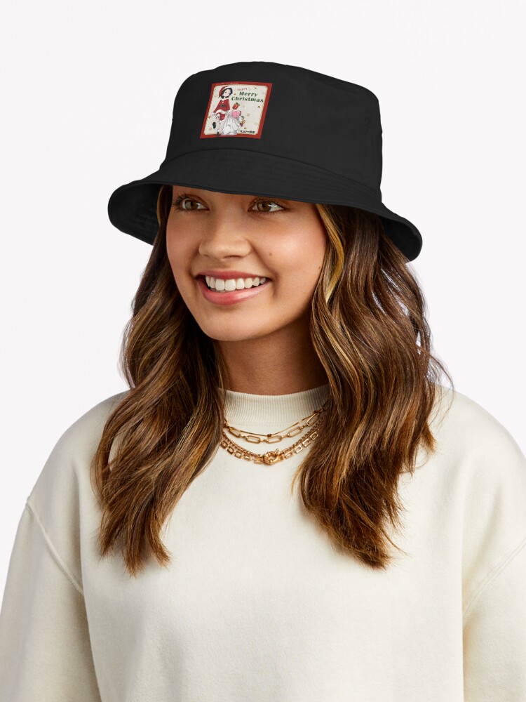 Shizuka Kuze Mery Christmas Vibe Bucket Hat - Image 2