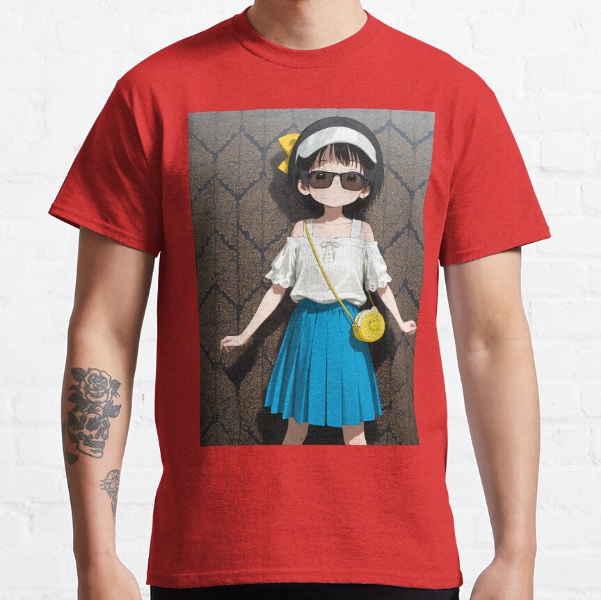 Shizuka Kuze Anime Girl Fashion T-shirt - Image 6