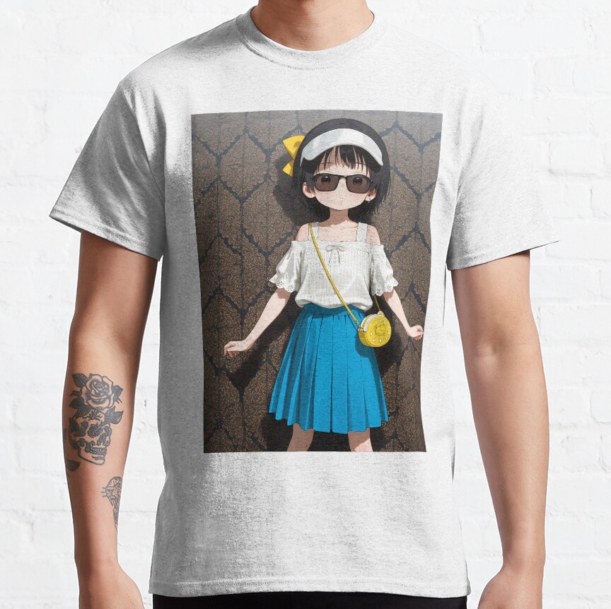 Shizuka Kuze Anime Girl Fashion T-shirt - Image 2