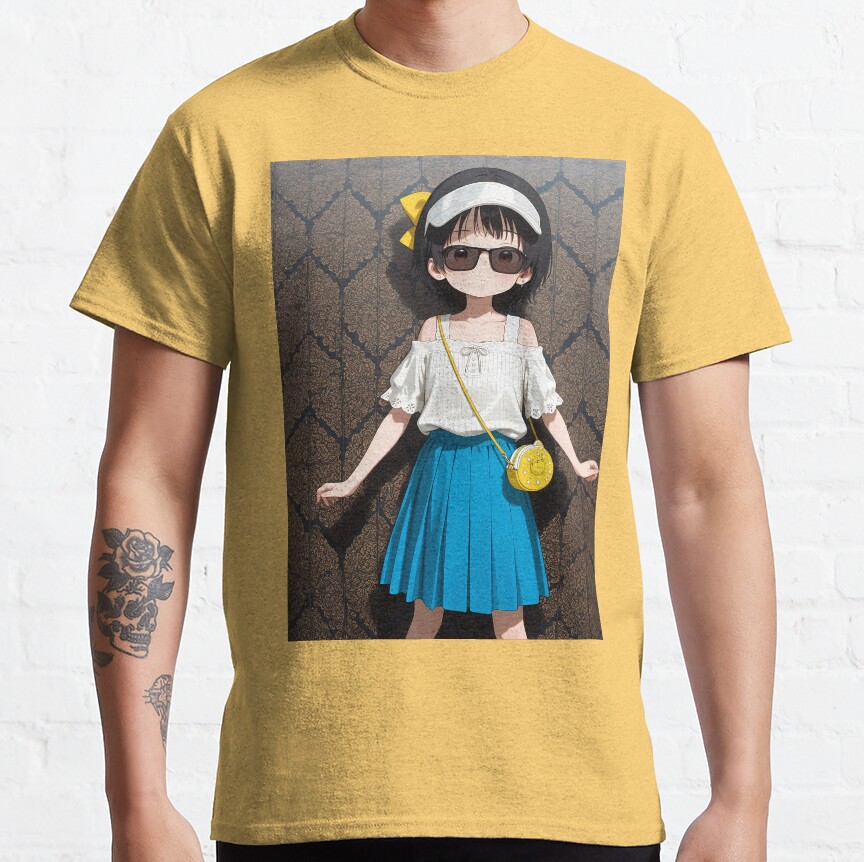 Shizuka Kuze Anime Girl Fashion T-shirt - Image 7