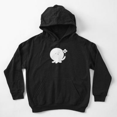 Black & White Takopi Aesthetic Kids Hoodie