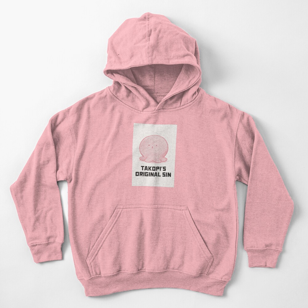 Minimalist Takopi’s Original Sin Kids Hoodie - Image 2