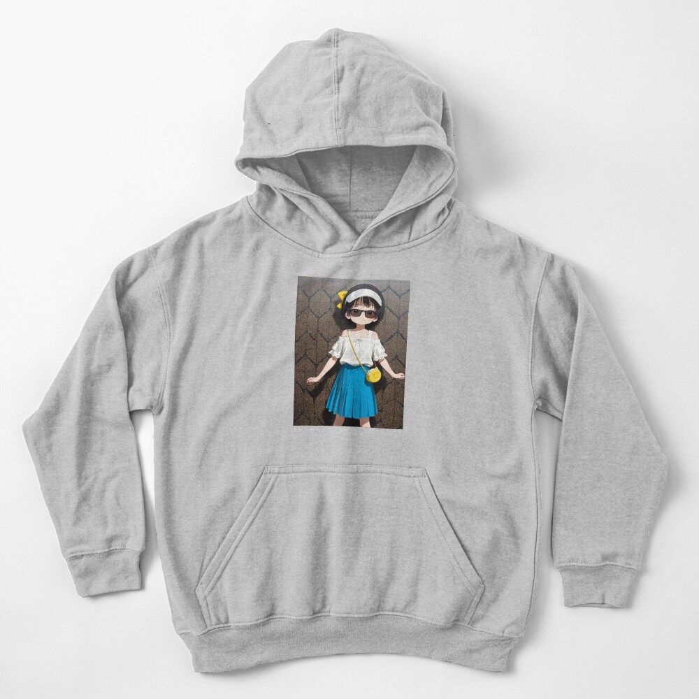 Shizuka Kuze Anime Girl Fashion Kids Hoodie - Image 4