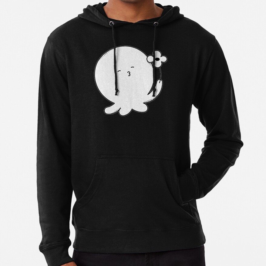 Black & White Takopi Aesthetic Hoodie