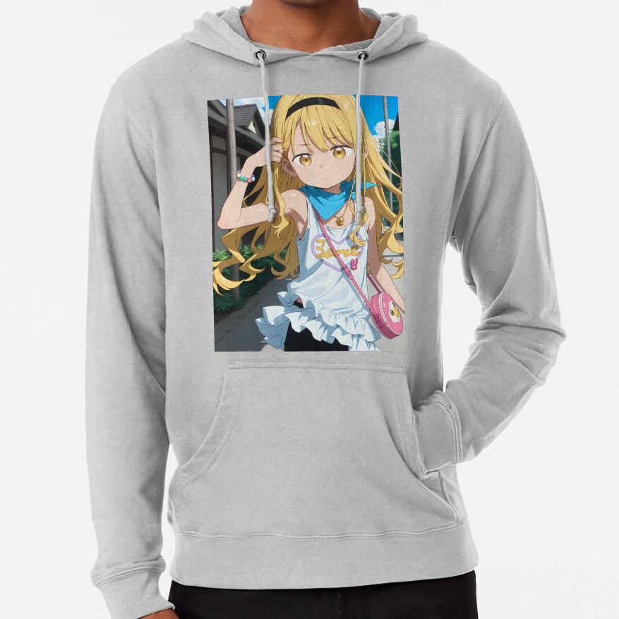 Marina Kirarazaka: Cute Urban Waifu Hoodie - Image 5