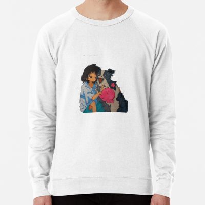 Shizuka Kuze With Chappy Sweatshirt