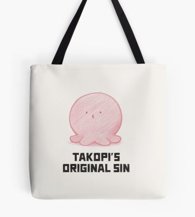 Minimalistic Art Takopi's Original Sin Tote Bag