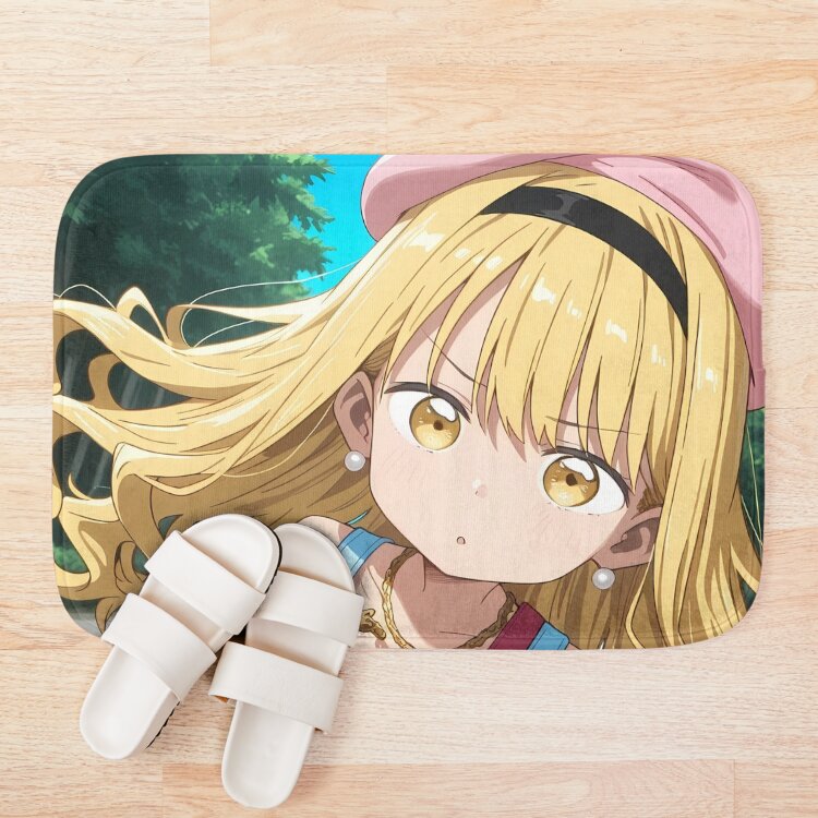 Marina Kirarazaka Takopi Original Sin Cute Fashion Anime Girl Waifu Bath Mat - Image 3
