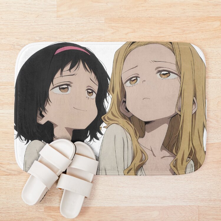 Marina Kirarazaka With Friend Takopi Original Sin Anime Girl Bath Mat - Image 3