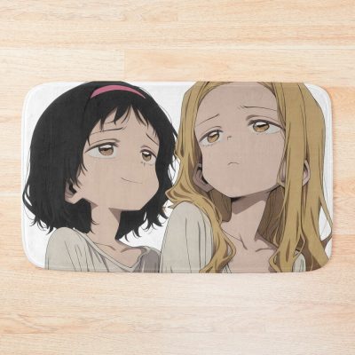 Marina Kirarazaka With Friend Takopi Original Sin Anime Girl Bath Mat