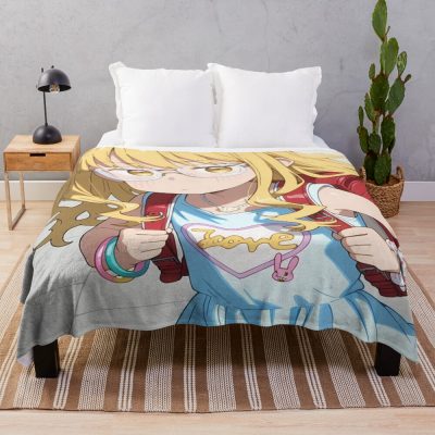 Marina Kirarazaka Takopi School Day Throw Blanket