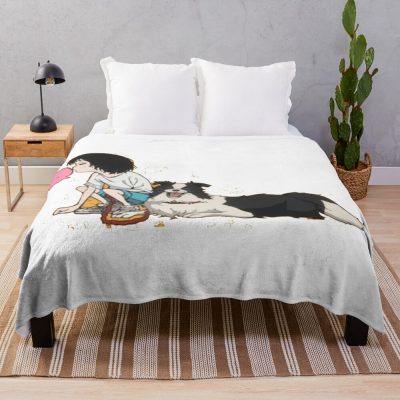 Takopi Play With Chappy Takopi's Original Sin Throw Blanket