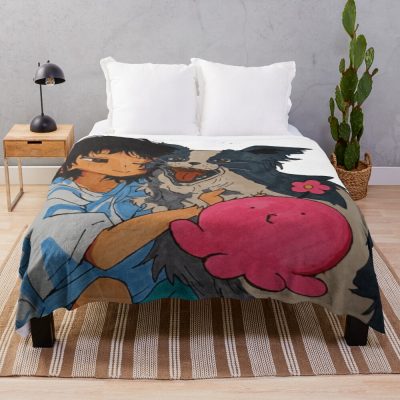 Takopi's Original Sin Water Color Throw Blanket