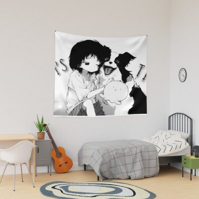 Shizuka Kuze With Her Pets Takopi's Original Sin Tapestry