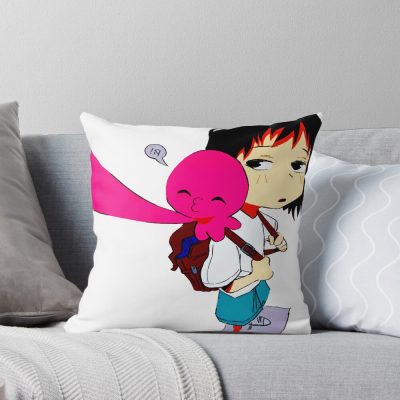 Takopi's Original Sin Take Selfish Throw Pillow