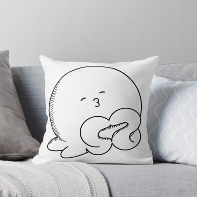 Takopi Funny Throw Pillow