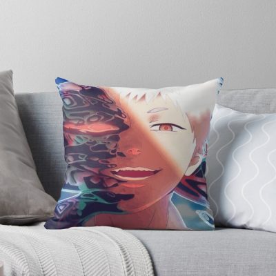 Character Fanart Inspired By Takopi's Original Sin Throw Pillow