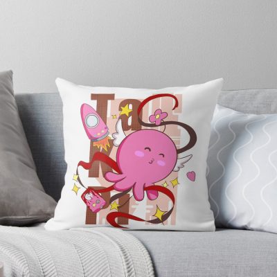 Hot Graphic Takopi's Original Sin Throw Pillow
