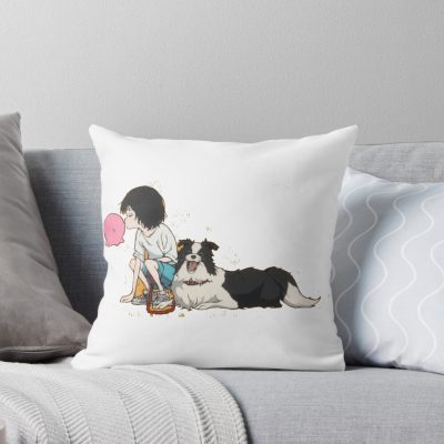 Takopi Play With Chappy Takopi's Original Sin Throw Pillow